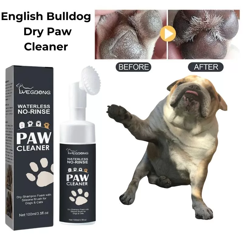 paw cleaner for english bulldogs